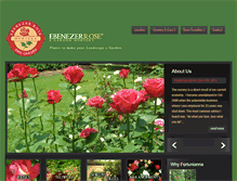 Tablet Screenshot of ebenezerrose.com